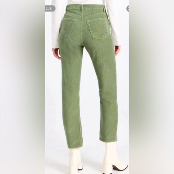 Reformation Cynthia Button Fly High Rise Straight
Corduroy Pants , sz : 27 - Picture 5 of 14